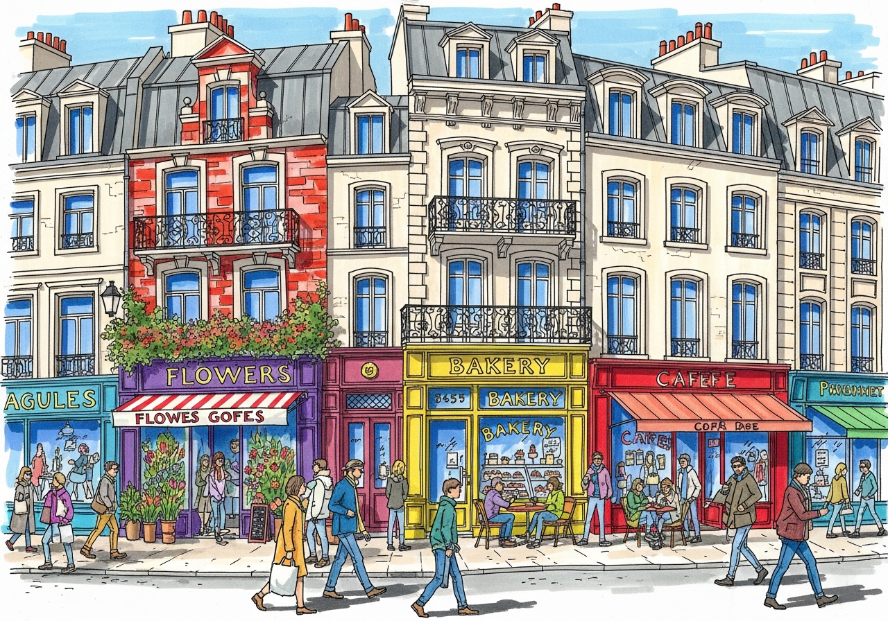 Архитектурный скетч