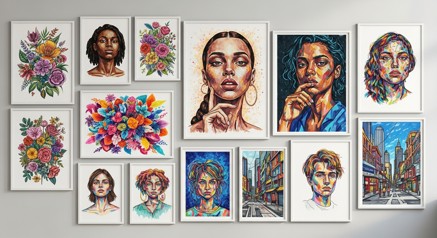 Коллекция работ учеников